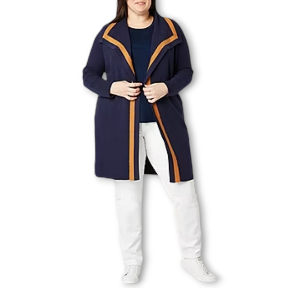 LIZ CLAIBORNE Women's Open Front Cardigan